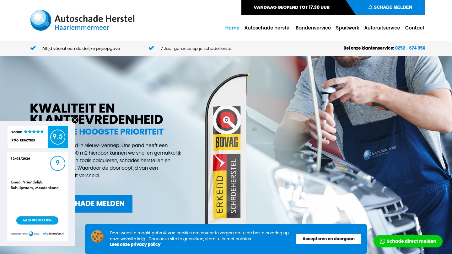 Autoschade Herstel Haarlemmermeer / Venneper Cars