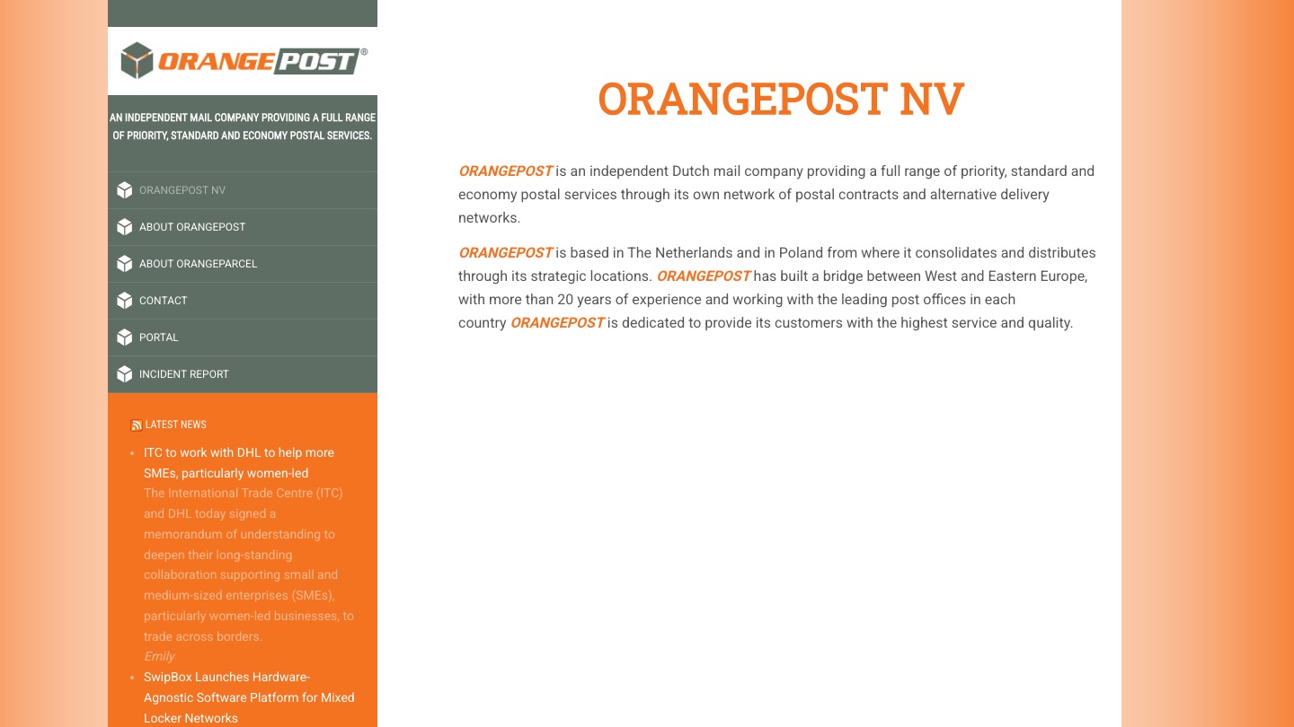 Orange Post