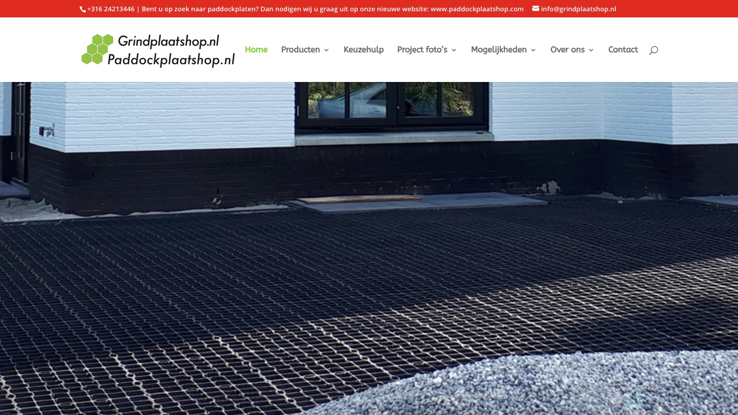 Paddockplaatshop / Grindplaatshop
